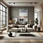 Color Lecrino in Modern Interior Design Living Room Setup