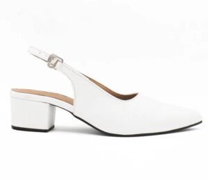 White Mule Shoes