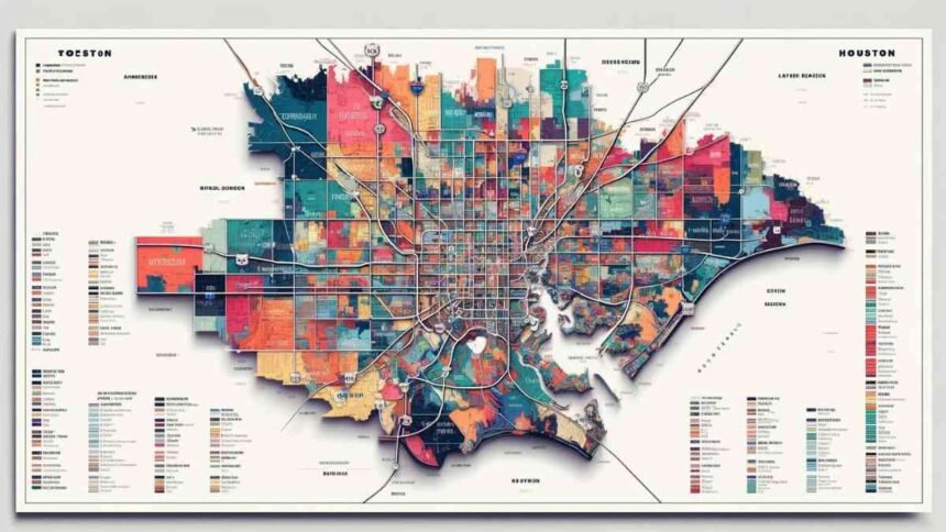 Houston Texas Zip Code Map