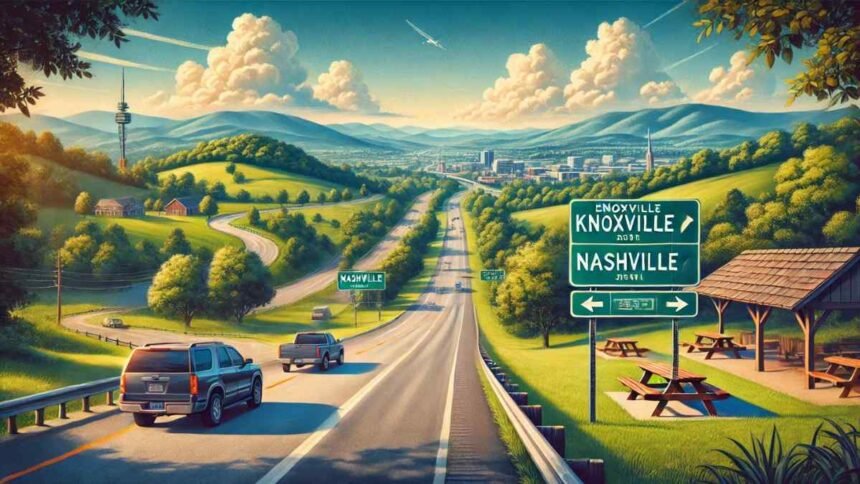 Knoxville TN to Nashville TN