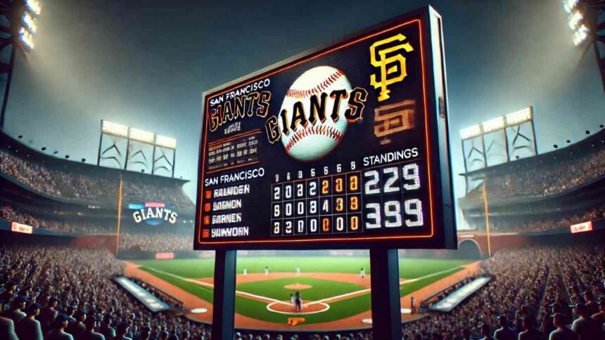 San Francisco Giants Standings